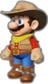 Mario's Cowboy Outfit icon in Mario Kart Live: Home Circuit