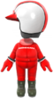 Red Mii Racing Suit from Mario Kart Tour