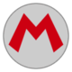 Mario's emblem from Mario Kart Tour