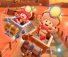 Thumbnail of the Toadette Cup challenge from the Toad vs. Toadette Tour; a Snap a Photo challenge set on N64 Kalimari Desert 2R/T