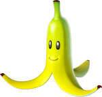 The Banana icon in Mario Kart World