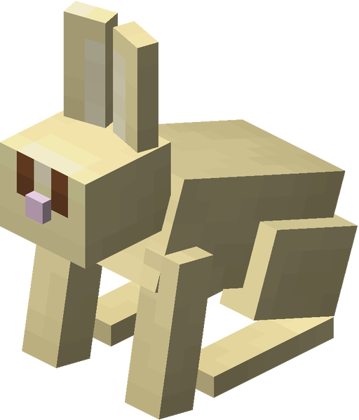 File:Minecraft Gold Rabbit.png