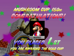 The image for "Awards Ceremony (1st - 3rd Place)" from Mario Kart 64 on Nintendo Music.
