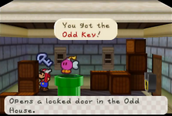 Obtaining the Odd Key in Toad Town