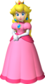 Princess Peach - The damsel-in-distress, who was kidnapped by Bowser's Koopalings in the Koopa Clown Car.
