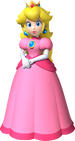 Artwork of Princess Peach for Mario & Sonic at the Olympic Winter Games (also used for Fortune Street and New Super Mario Bros. 2)