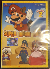 Cover of the Super Mario Bros.: Volume 2 Italian DVD