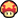 Sprite of a Life Mushroom from the user interface (UI) of Super Mario Galaxy and Super Mario Galaxy 2.