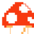 Big Mushroom icon in Super Mario Maker 2 (Super Mario Bros. style)