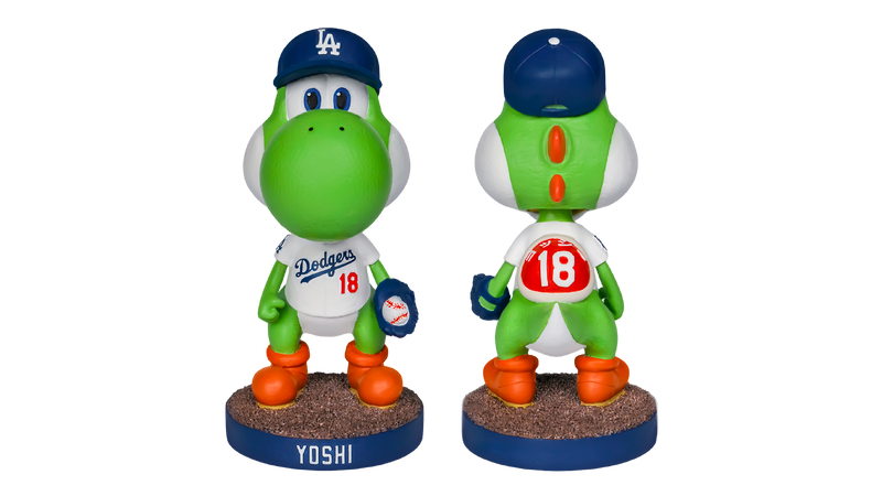 File:TSMGM Dodgers Yoshi bobblehead.png