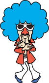 Jimmy T artwork for WarioWare: Get It Together!