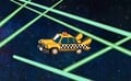 The Space Gangs attacking Dribble's taxi
