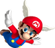 Artwork of Wing Mario from Super Mario 64 DS