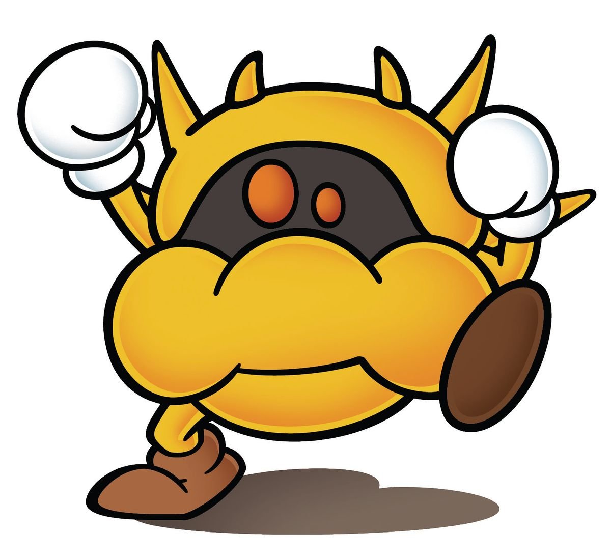 File:Yellow Virus DMPL art.jpg - Super Mario Wiki, the Mario encyclopedia