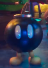A Bob-omb, as seen in The Super Mario Galaxy Movie