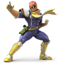 Captain Falcon from Super Smash Bros. Ultimate