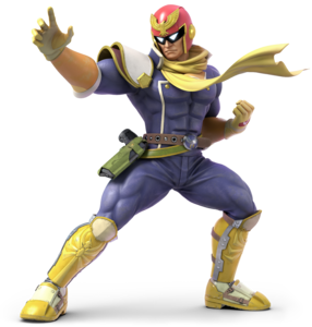 Captain Falcon from Super Smash Bros. Ultimate