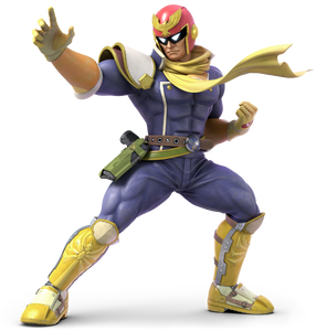 Captain Falcon from Super Smash Bros. Ultimate