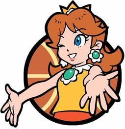 Princess Daisy-ikonen för Mario Hoops 3-på-3
