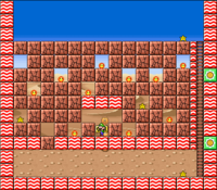 Level 8-9 map in the game Mario & Wario.
