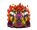 Frustrated Bowser.