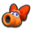 Orange Birdo's head icon in Mario Kart 8 Deluxe.