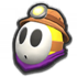 Yellow Shy Guy (Explorer) from Mario Kart Tour