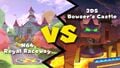 Image posted alongside round 1 of a Peach vs. Bowser Showdown on official Mario Kart Tour social media