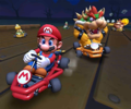 Thumbnail of the Baby Daisy Cup challenge from the 2019 Halloween Tour; a Big Reverse Race challenge set on SNES Ghost Valley 1 (reused as the Dry Bowser Cup's bonus challenge in the Mario Tour)