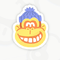 A sticker in Mario Kart World