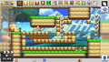 The same level after switching to New Super Mario Bros. U mode.