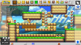 The same level after switching to New Super Mario Bros. U mode.