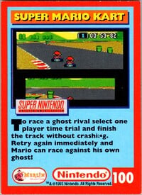 One of the Nintendo Collector Cards