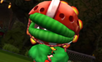 Petey Piranha's away entrance in Mario Strikers Charged.