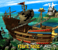 Pirate Panic as shown from the world map