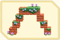 Menu icon of the Chilly Block Arch decoration in Super Mario Bros. Wonder – Nintendo Switch 2 Edition + Meetup in Bellabel Park.