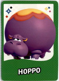 One of the Super Mario Bros. Wonder Trading Cards.