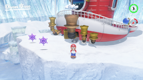 A group of two Regional Coins in the Snow Kingdom.