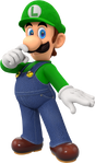 Artwork of Luigi for Super Mario Party Jamboree