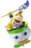 Bowser Jr. with his Junior Clown Car and Magic Paintbrush