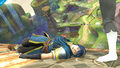 SSB4 Wii U - Marth Knocked Out.png