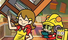 5-Volt showing 9-Volt and Fronk her workout skills in WarioWare Gold