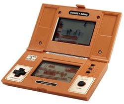 The Game & Watch system Donkey Kong