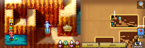 Nineteenth block in Hoohoo Mountain of Mario & Luigi: Superstar Saga + Bowser's Minions.