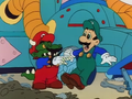 Mario is now a full Koopa Zombie