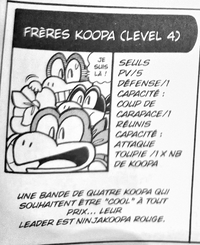 Profile of the Koopa Bros. from Super Mario: Manga Adventures