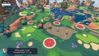Hole 12 of Shelltop Sanctuary's Special layout from Mario Golf: Super Rush