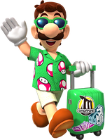 Luigi (Vacation) from Mario Kart Tour