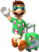 Luigi (Vacation) from Mario Kart Tour