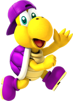 Purple Koopa (Freerunning) from Mario Kart Tour